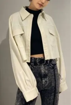 EMODA オーバーショートシャツジャケット