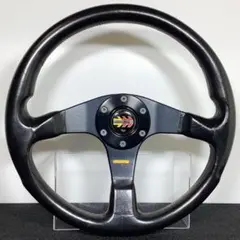 personal MONZA ステアリング 黒/赤 - メルカリ
