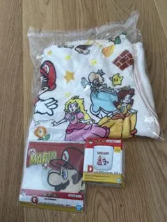 スーパーマリオ　一番くじ　C賞ブランケットなど詰め合わせ