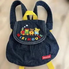 mikihouse ベビーリュック　ミキハウス　一升餅　男の子　女の子　デニム