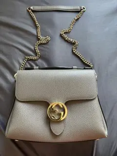 GUCCIインターロッキングチェーン2WAYバック