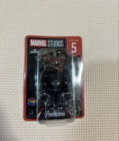 MARVEL アベンジャーズ ベアブリック 5 ニックフューリー