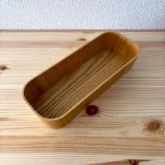 【廃盤】MUJI 無印良品 木製ケース カトラリー入れのサムネイル