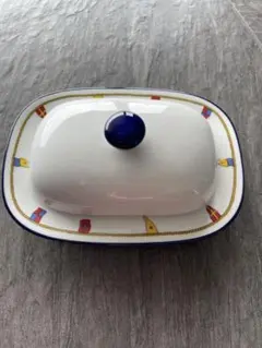 【レア】廃盤Richard Ginori バターケース 新品】【レア】廃盤 Richard Ginori Clipper バターケース - メルカリ