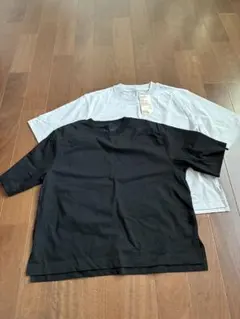 無印良品　冷感UVカットワイド半袖Tシャツ2枚組Lサイズ