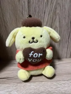 ポムポムプリン マスコット　ポムポムプリンカフェ限定