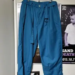 tightbooth baggy slacks turquoise
