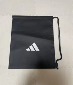 adidas シューズバッグ 黒　Sサイズ