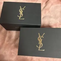 YSL ギフトボックス 黒 2個セット