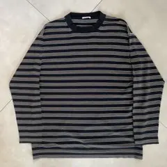 ライテンダー MERCER LONG TEE ストライプ ボーダー ロンTのサムネイル