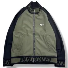 美品 1PIU1UGUALE3 GOLF パデッドジップ ブルゾン V ロゴ Lのサムネイル