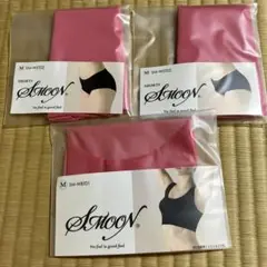 SNOON ピンク Mサイズ ブラジャー1点とショーツ 2点セット