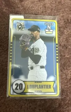 阪神タイガース オンサイトカード 20 デュプランティエ
