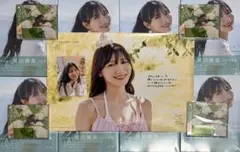 日向坂46 河田陽菜 2nd写真集 「テイクオフ」 限定ポスター&ポストカード