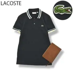 アキ様専用 フランス製 ラコステ LACOSTE ポロシャツ US XS ネイビ