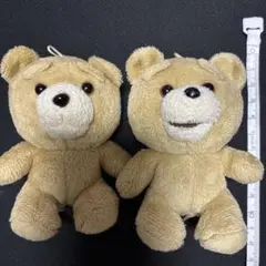 ted ぬいぐるみ キーホルダー 2種セット