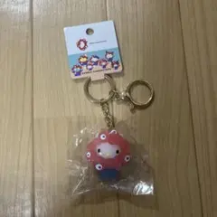 新品　サンリオ ミャクミャク コラボ クリア キーホルダー ハローキティ大阪万博