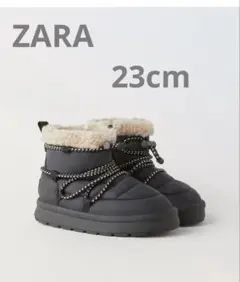 ZARAザラキッズ スノーブーツ 23cm ボアブーツ