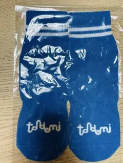 トンデミ　青色のキッズ靴下