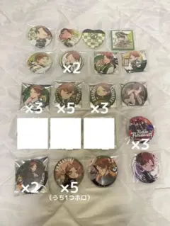 うらたぬき缶バッチ　まとめ売り