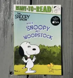 輸入本 スヌーピー 英語絵本　When Snoopy Met Woodstock