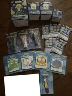 一番くじ ケロロ軍曹 グッズセット 映画 タママ ギロロ クルル ドロロ