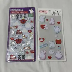 ボンボンドロップシール ベイマックス 2種 シール シール帳 おすそわけ 正規品