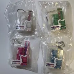 ベアブリック　BE@RBRICK パッケージチャームコレクション　4つセット
