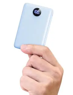 モバイルバッテリー 20000mAh 大容量 1.6 cm極薄設計 カードサイズのサムネイル