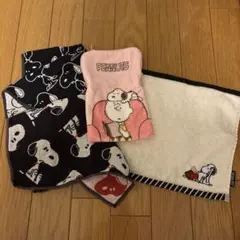 スヌーピータオルセット　ペットボトルホルダー