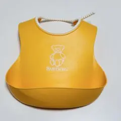 BABYBJÖRN イエローお食事エプロン　シリコンスタイ　ベビービョルン