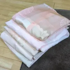 4382 振袖用長襦袢まとめ売り5着！リメイク•お稽古用など☆