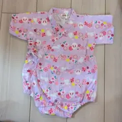 ベビー浴衣 ロンパース 80