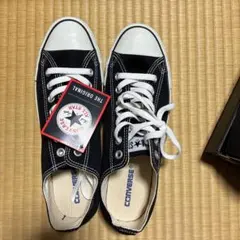 【新品】CONVERSE オールスター OX M9166 ブラック 28cm