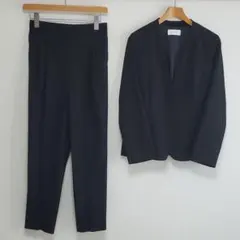 グローバルワーク　レディース　ノーカラージャケットパンツ上下セット　スのサムネイル