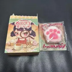 メロジョイ ミニランド ミニピーチ肉球トースト ピンク ドーナツ