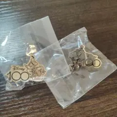 Disney 100周年 ピンバッジ 2個セット