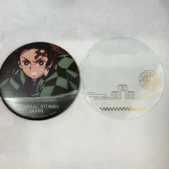 ユニバ usj 鬼滅の刃 缶バッジ 竈門炭治郎