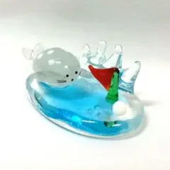 ガラス細工 アザラシ 千趣会