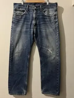 Levi's 505デニム W36L30 ヒゲ リーバイス ゴールデンサイズ