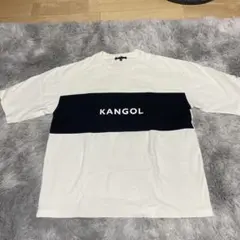 KANGOL Tシャツ XL ホワイト/ネイビーのサムネイル