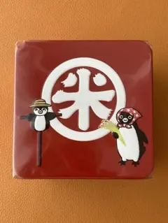Suica スイカ　ペンギン赤缶 新潟県産コシヒカリのサムネイル