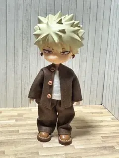 オビツ11服 セットアップ（茶色）