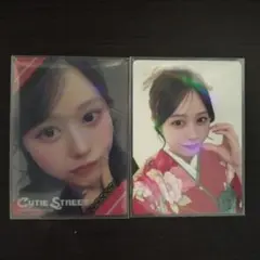 Cutie Street トレカ 2枚セット 佐野愛花