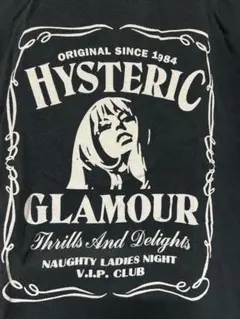HYSTERIC GLAMOUR ポロシャツ 半袖 ブラックのサムネイル