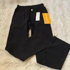 ゆったりサイズ 黒 長ズボンサイズ…160