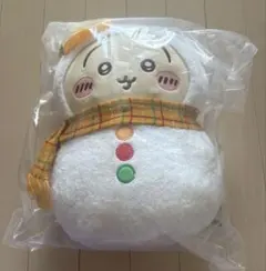 ちいかわ1番くじ C賞うさぎ雪だるま ぬいぐるみ