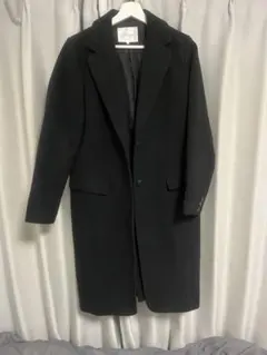 ROPE 黒 ロングコート 36サイズ - メルカリ
