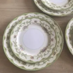 未使用ウェッジウッド コロンビア セージグリーン 17.5cmケーキ