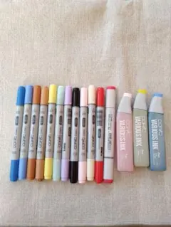 P*U様 Copic Ciao 12本と3本詰め替えセット